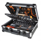 Beta Tools Easy Ensemble d'outils en boîte 2056E/E 146 pcs Aluminium
