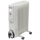 Bestron Radiateur à bain d'huile avec 9 éléments 800/1200/2000 W ARA9