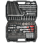 YATO Ensemble de clés à cliquet 128 pièces YT-3887