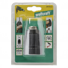 wolfcraft Wolfcraft Mandrin de perçage à dégagement rapide 1,5-13 mm noir