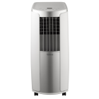 Qlima Climatiseur mobile 1,01 kW 90 m² Argenté et blanc P 426