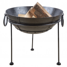 Esschert Design Boule à feu métal recyclé 50cm FF245