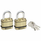 Master lock cadenas excell 2 pcs acier 45 mm m1beurt
