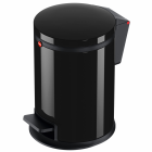 Hailo poubelle à pédale pure taille s 3 l noir 0504-060