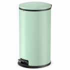 Hailo poubelle à pédale pure taille l 25 menthe mat 0530-070