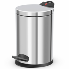 Hailo poubelle à pédale t2 taille s 4 l acier inoxydable 0704-039