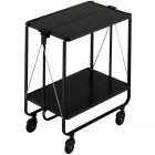 Leifheit chariot de cuisine pliable noir 74237