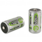 Ansmann piles rechargeables mono d hr20 2 pcs 5000 mah 5030922