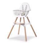 Childwood chaise haute bébé 2-en-1 evolu 2 blanc chevochnw