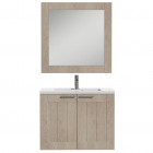 Tiger meuble de salle de bain frames 80 cm chêne blanc 1646323740