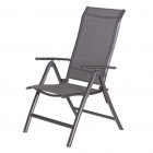 Garden impressions chaise de jardin inclinable limone gris 07220gt