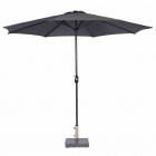 Garden impressions parasol lotus 300 cm gris foncé 11082