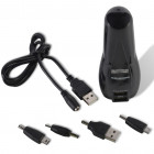 Grundig chargeur de voyage 4 connecteurs