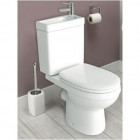 Pack wc 81 x 65 cm avec lave-mains intégré couleur blanc - combi