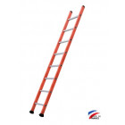 Echelle simple mixte acier alu 8 échelons hauteur d'accès 3,31 m