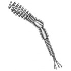 vrille articulé ø 6.35 mm pour déboucheur manuel val 25