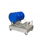 Bac de rétention acier galvanisé 2 fûts 220 L - 845006628