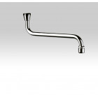 Bec universel horizontal f1/2" l.200 - h.120 brise-jet réglable