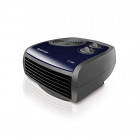 Radiateur thermoventilateur orientable 2000 w noir et bleu - ca 2002