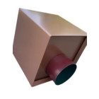 Boite à eau alu 400x400x400 - RAL Cuivré