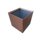 Boite à eau alu 200x200x210 - RAL Cuivré