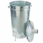 Incinérateur de jardin galvanisé 100 l