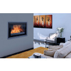 Ferlux foyer étanche en fonte c-40 14,0kw air extérieur