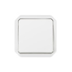 Interrupteur ou va-et-vient 10ax 250v plexo composable blanc (069611l)
