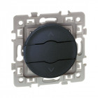 Interrupteur volets-roulants 3 boutons anthracite square (60323)