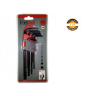 Jeu de 9 clés mâles torx qualité pro firstool 55572607