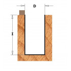 Fraise carbure droite 6 mm - cmt contractor