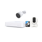 Kit vidéosurveillance ip 2 caméras kit-2-fn8108h-x5-w-s41-hdd