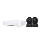 Kit vidéosurveillance ip 2 caméras kit-2-fn8108h-x5-b