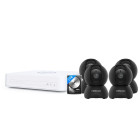 Kit vidéosurveillance ip 4 caméras kit-4-fn8108h-x5-b-hdd