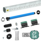 Kit de motorisation radio pour volet roulant 20 kg - tube zf ø 54 mm - 10 nm