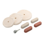 Kit de polissage et de lustrage 8 pcs