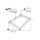 Kit duotanche pour receveir zero ressaut longueur 1200mm et plus