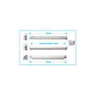 Kit sachet entree air bois clair auto reglable 1eahfc                      