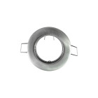 Kit spot led GU10 3 watt (eq. 30 watt) - Douille GU10 domino - Support gris - Couleur eclairage - Blanc froid, Type Support - Rond fixe 78mm