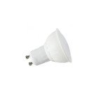 Kit spot led GU10 3 watt (eq. 30 watt) - Douille GU10 domino - Support blanc - Couleur eclairage - Blanc chaud 3000°K, Type Support - Rond orientable 92mm