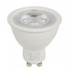 Kit Spot led GU10 5 watt (eq. 50 watt) dimmable - Support Gris - Couleur eclairage - Blanc froid, Type Support - Rond fixe 85mm