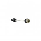 Kit spot led GU10 COB 6 watt (eq. 60 watt) Dimmable - Support gris - Couleur eclairage - Blanc chaud 2700°K, Type Support - Rond fixe 78mm