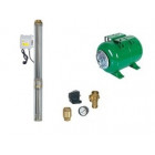 Composez votre surpresseur pompe immergee 1100 w - 19 turbines reservoir horizontal 100 l