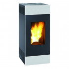 Poele a granulés lilium lp9 blanc Poele a granulés lilium lp9 blanc