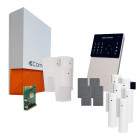 Alarme maison connectée secur hub ip + module gsm 2g - kit 4 - comelit