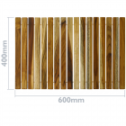 Caillebotis de douche en bois de teck certifié 60 x 40 x 1,3 cm rectangulaire et à rouler