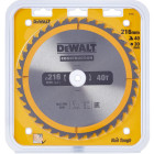 Lame de scie circulaire d216mm alésage 30mm 40 dents