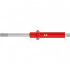 Lame interchangeable Torque-Tplus pour 6 pans femelle, Cote s/plats : 6 mm, Couple de rotation max. 15 N·m