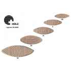 Lot de 1000 lamelles en bois grandeur S6 en carton LAMELLO 01144006