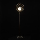 Lampadaire argenté neoclassic   168 cm